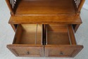 65719EC: Pair TOMMY BAHAMA Rattan File Drawer Open