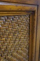 65719EC: Pair TOMMY BAHAMA Rattan File Drawer Open