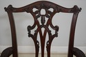 L66399EC: Set of 8 HENREDON Chippendale Mahogany D