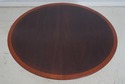 L65539EC: STICKLEY Banded Mahogany Oval Dining Roo