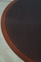 L65539EC: STICKLEY Banded Mahogany Oval Dining Roo