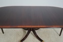 L65539EC: STICKLEY Banded Mahogany Oval Dining Roo