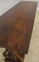 L57153EC: COUNCILL Burl Walnut Petticoat Console T