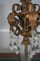 F61627EC: Pair Crackle Glass Decorative Table Lamp