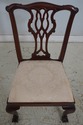 L69888: Set of 10 COUNCILL CRAFTSMEN Mahogany Carv