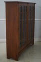 70128: STICKLEY Mission Oak 2 Door Bookcase