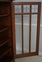 70128: STICKLEY Mission Oak 2 Door Bookcase