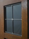70128: STICKLEY Mission Oak 2 Door Bookcase