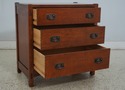 69688: Pair Of STICKLEY Mission Oak 3 Drawer Chest