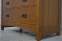 70134: STICKLEY Mission Oak 8 Drawer Dresser w. Ga