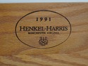 L70145: HENKEL HARRIS Mahogany Federal Style Sideb