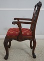 L70137: Set of 8 HENREDON Mahogany Chippendale Din
