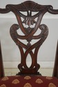 L70137: Set of 8 HENREDON Mahogany Chippendale Din