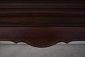 L70001: Burl Walnut Chinoiserie Form TV Media Bar 