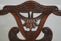 L70137: Set of 8 HENREDON Mahogany Chippendale Din