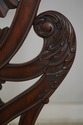 L70137: Set of 8 HENREDON Mahogany Chippendale Din