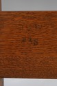 70132: STICKLEY Mission Oak King Size Spindle Bed