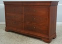 74995: STICKLEY Cherry Marseilles 8 Drawer Double 