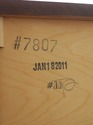 74995: STICKLEY Cherry Marseilles 8 Drawer Double 