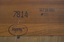 74995: STICKLEY Cherry Marseilles 8 Drawer Double 