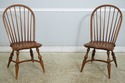 L74944: Set of 10 Bow Back Windsor Dining Chairs