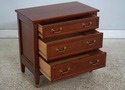 74991: STICKLEY Cherry 3 Drawer Nightstand