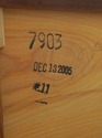 74991: STICKLEY Cherry 3 Drawer Nightstand