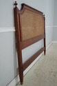 74990: STICKLEY Cherry Regency Style Cane Back Que