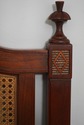 74990: STICKLEY Cherry Regency Style Cane Back Que
