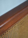 74990: STICKLEY Cherry Regency Style Cane Back Que