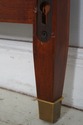 74990: STICKLEY Cherry Regency Style Cane Back Que