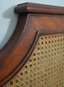 74990: STICKLEY Cherry Regency Style Cane Back Que