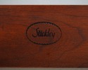74990: STICKLEY Cherry Regency Style Cane Back Que
