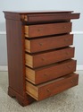 74988: STICKLEY Cherry Marseilles 6 Drawer High Ch