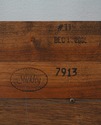 74993: STICKLEY Cherry Regency Style Hanging Wall 