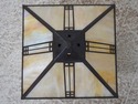 F74879: ARROYO Arts & Crafts Slag Glass Ceiling Fi