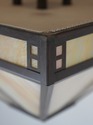 F74879: ARROYO Arts & Crafts Slag Glass Ceiling Fi