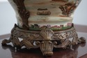 F74894: French Bronze Mounted Porcelain Vase On St