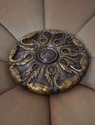 LF75008: MARGE CARSON Large Round Upholstered &lsquo;P