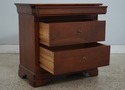 74997: Pair STICKLEY Cherry 3 Drawer Marseilles Ch