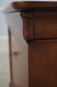 74997: Pair STICKLEY Cherry 3 Drawer Marseilles Ch