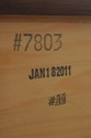 74997: Pair STICKLEY Cherry 3 Drawer Marseilles Ch