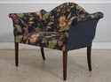 L74130: Federal Style Camelback Window Bench Sette