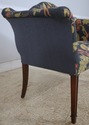 L74130: Federal Style Camelback Window Bench Sette