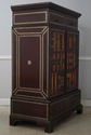 74810: MAITLAND SMITH Faux Book Leather Bar Unit