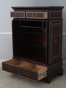 74810: MAITLAND SMITH Faux Book Leather Bar Unit