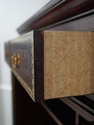 74810: MAITLAND SMITH Faux Book Leather Bar Unit