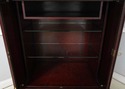 74810: MAITLAND SMITH Faux Book Leather Bar Unit