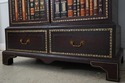 74810: MAITLAND SMITH Faux Book Leather Bar Unit