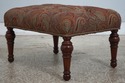 L65889: STICKLEY Tufted Leopold Chair & Matching O